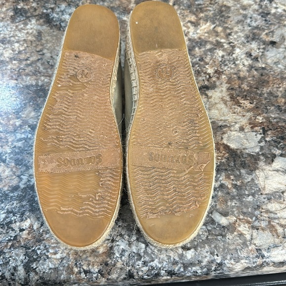 Soludos La Vie En Rose Smoking Slipper Espadrilles Size 7.5 - Picture 5 of 6